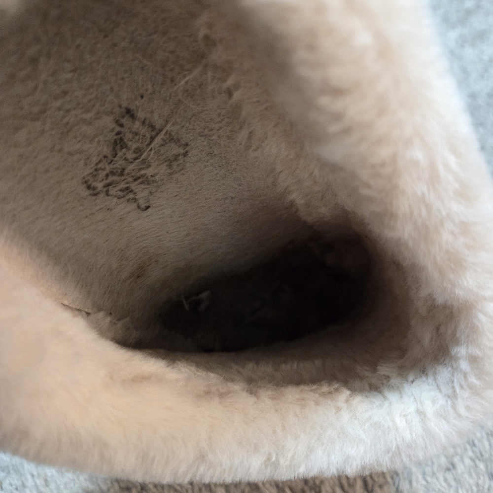 Leopard Print Fuzzy Platform Clogs - Picture 8 of 8